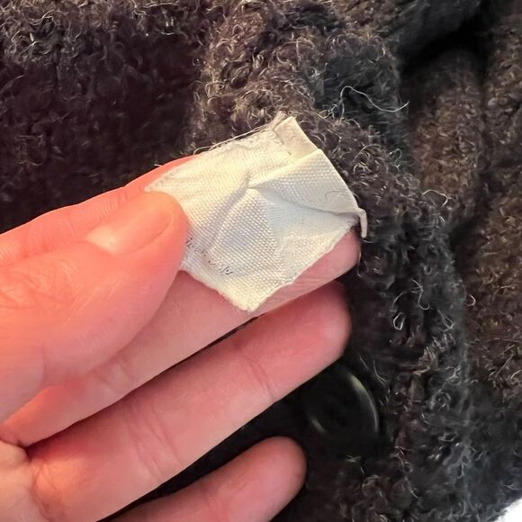 J. Crew dark grey Wool‎ blend Cardigan. Size small - Picture 4 of 7